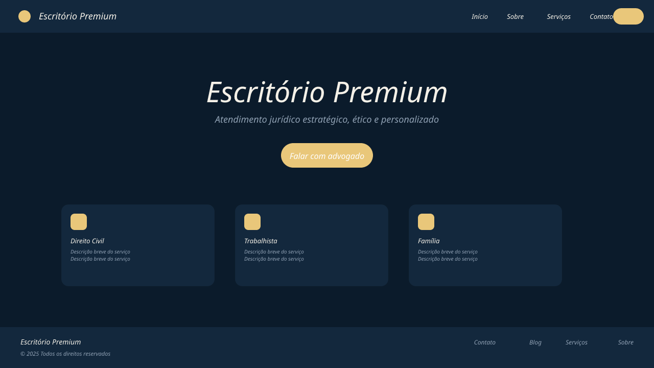 Escritório Premium