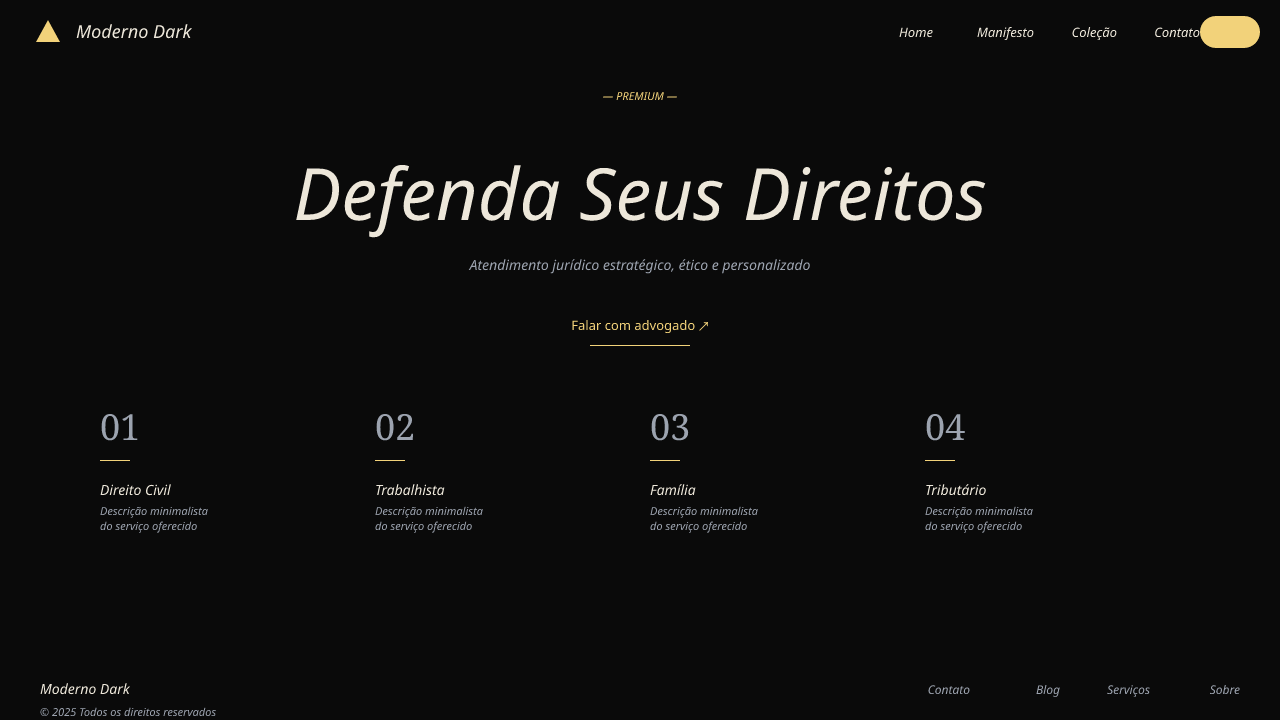 Moderno Dark
