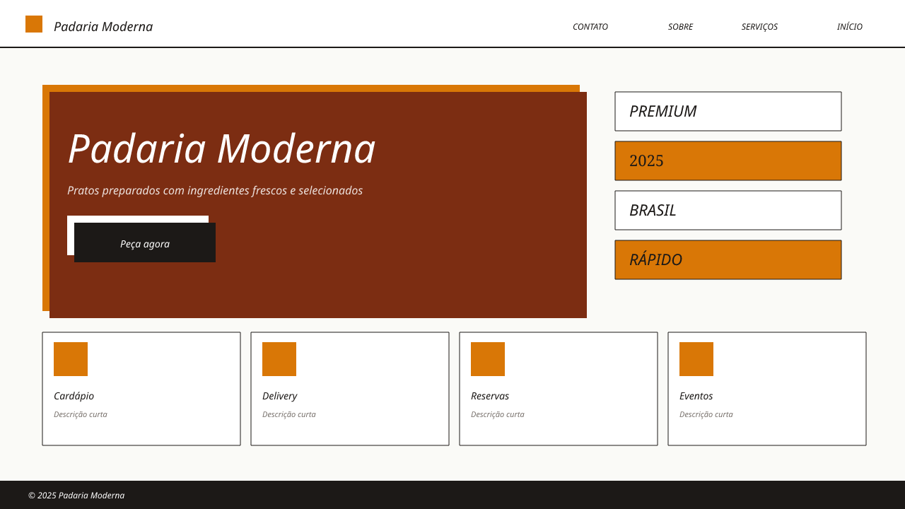 Padaria Moderna