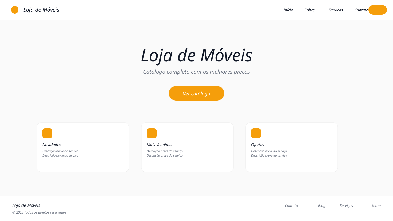 Loja de Móveis