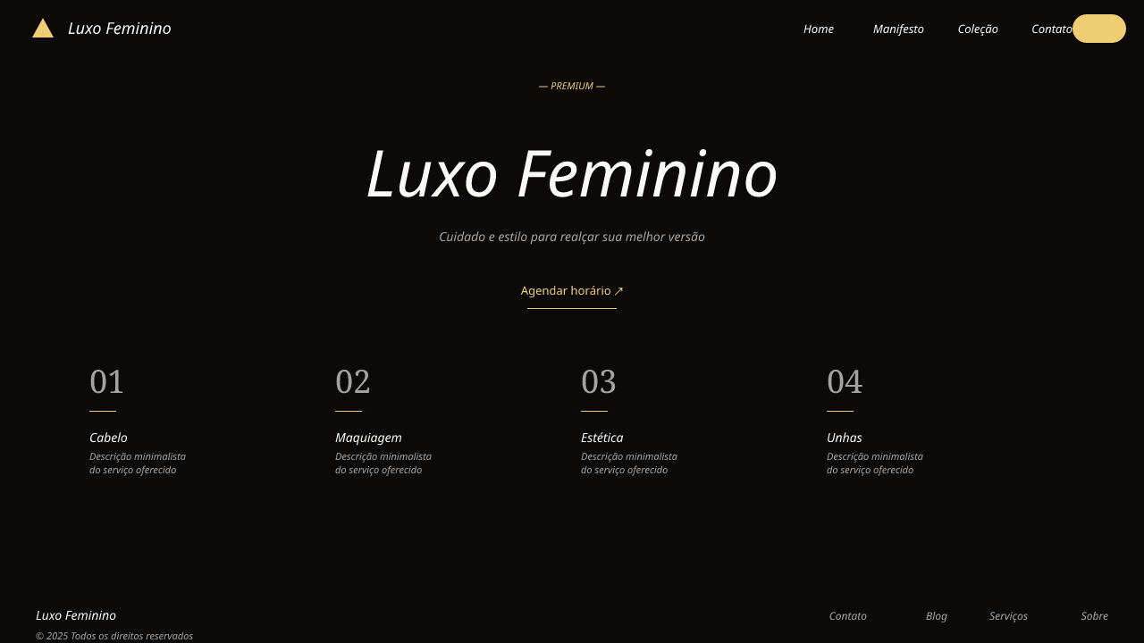 Luxo Feminino