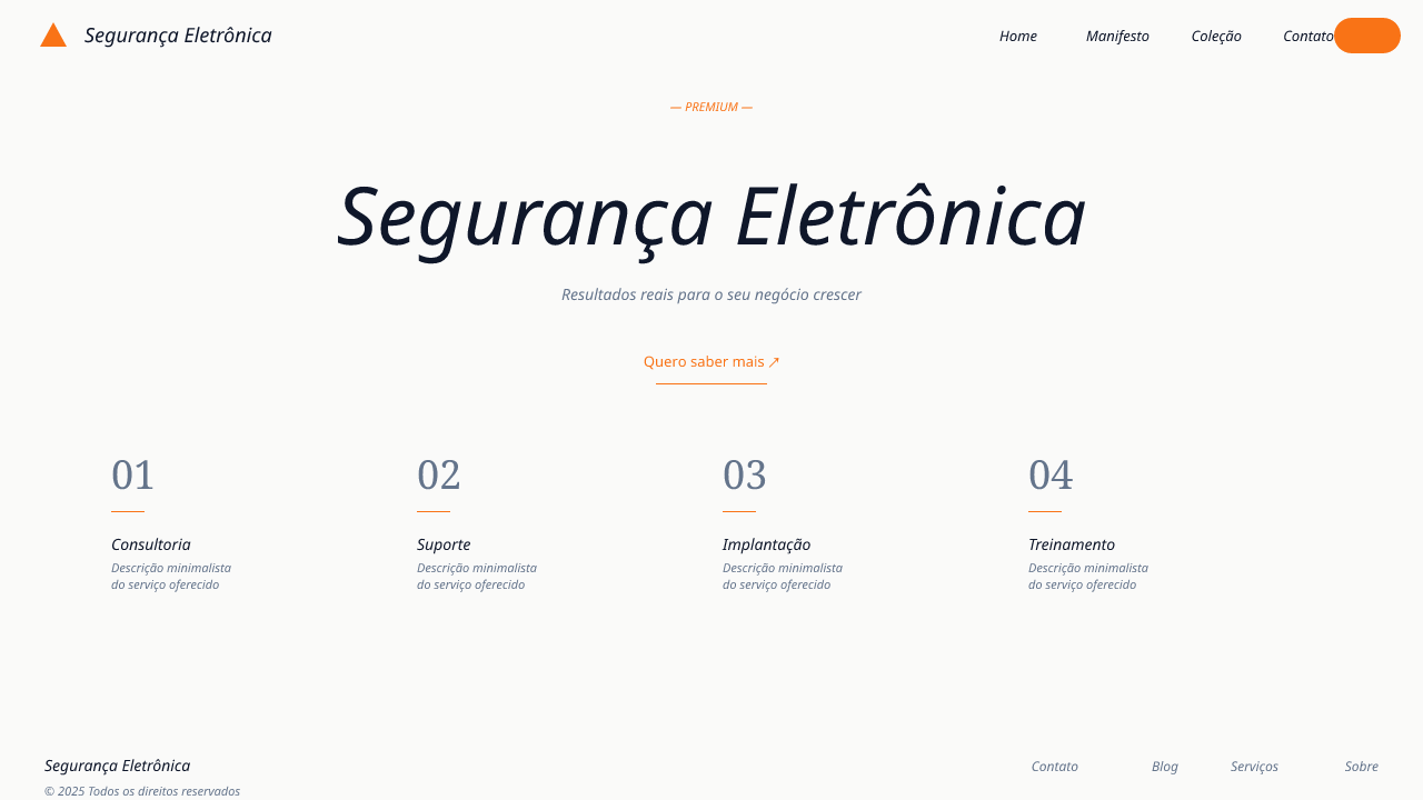 Segurança Eletrônica